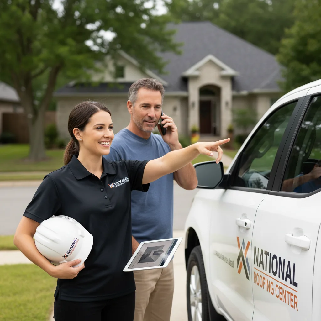 National Roofing Center customer support in Emerson